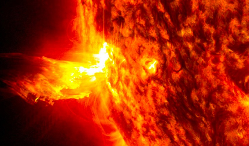 It's possible that shadows of radiation cast by trees can't be explained by catastrophic solar storms.